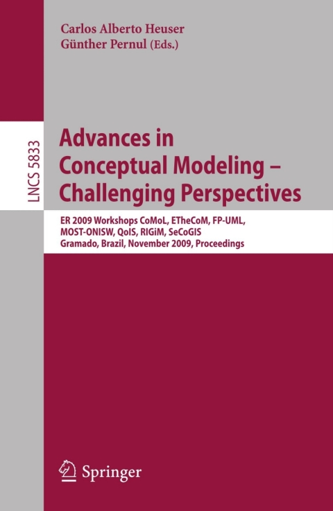 Cover image for book Advances in Conceptual Modeling - Challenging Perspectives