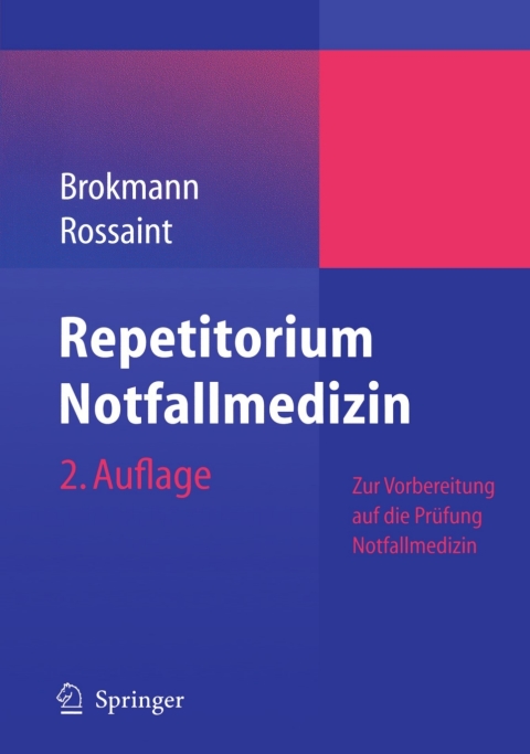 Cover image for book Repetitorium Notfallmedizin