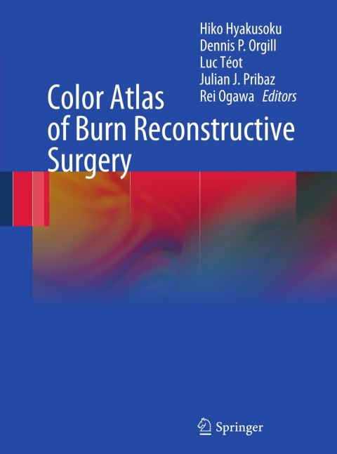 Cover image for book Color Atlas of Burn Reconstructive Surgery