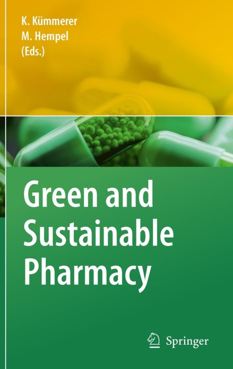 Cover image for book Green and Sustainable Pharmacy