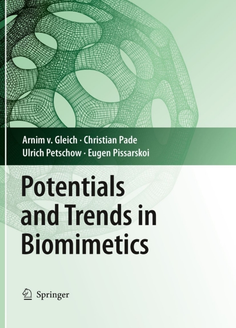 Cover image for book Potentials and Trends in Biomimetics