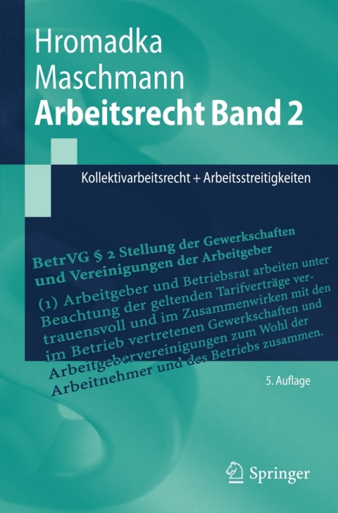 Cover image for book Arbeitsrecht Band 2