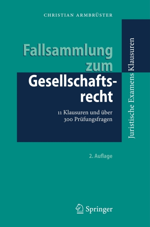 Cover image for book Fallsammlung zum Gesellschaftsrecht