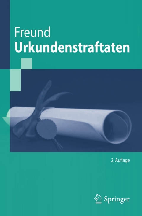 Cover image for book Urkundenstraftaten