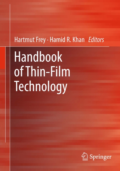 Cover image for book Handbook of Thin Film Technology