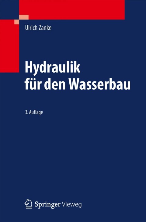 Cover image for book Hydraulik für den Wasserbau