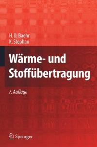 Cover image: Wärme- und Stoffübertragung 7th edition 9783642055003