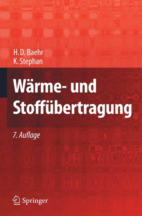 Cover image for book Wärme- und Stoffübertragung