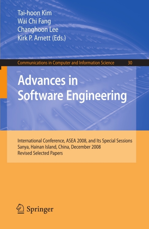 Cover image for book Advances in Software Engineering