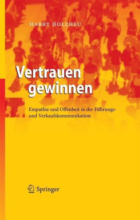 Cover image for book Vertrauen gewinnen