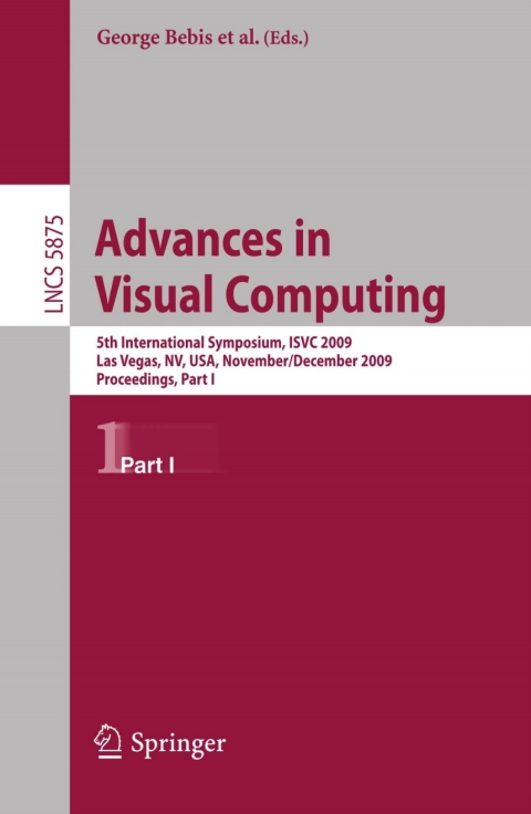 Cover image for book Advances in Visual Computing