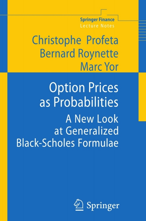 Cover image for book Option Prices as Probabilities