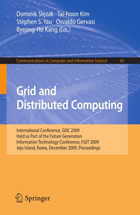 Cover image for book Grid and Distributed Computing