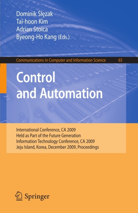 Cover image for book Control and Automation