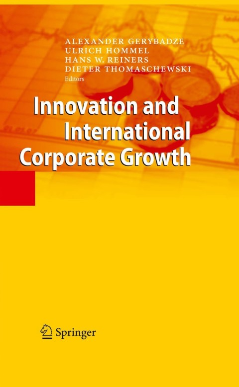 Cover image for book Innovation and International Corporate Growth