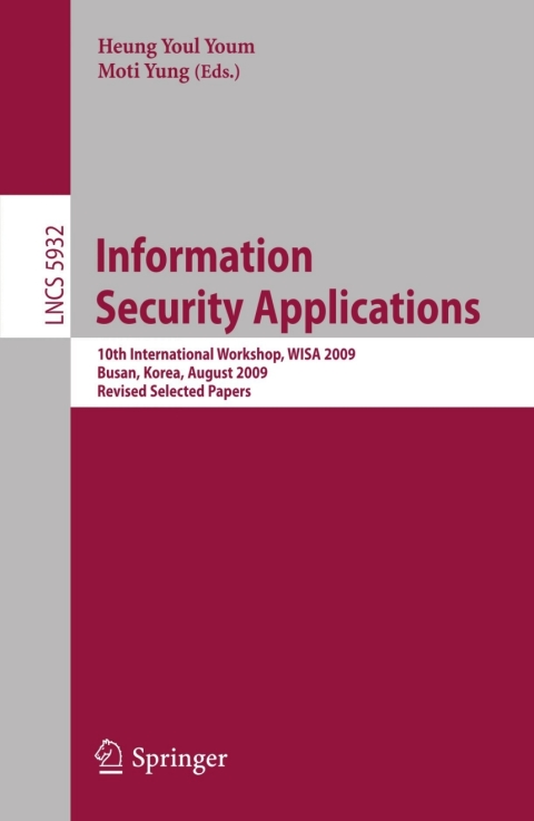 Cover image for book Information Security Applications