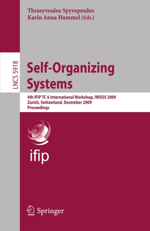 Cover image for book Self-Organizing Systems