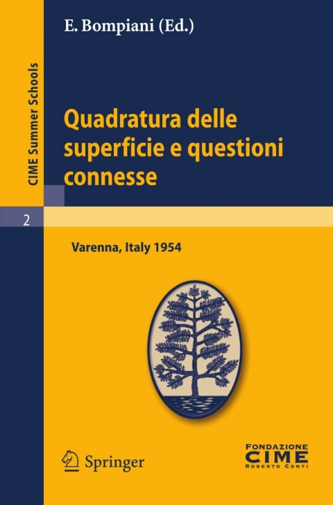 Cover image for book Quadratura delle superficie e questioni connesse