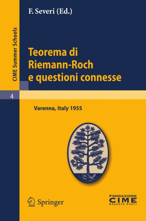 Cover image for book Teorema di Riemann-Roch e questioni connesse