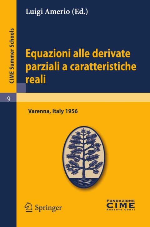Cover image for book Equazioni alle derivate parziali a caratteristiche reali