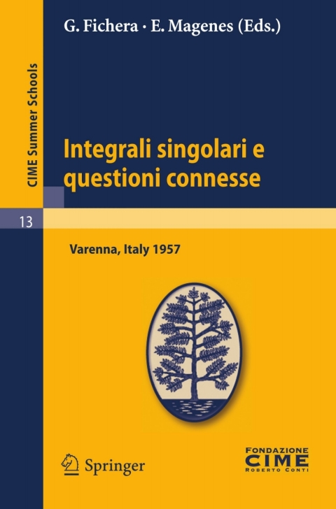 Cover image for book Integrali singolari e questioni connesse