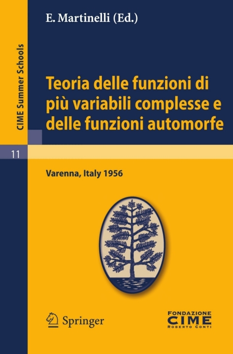 Cover image for book Teoria delle funzioni di più variabili complesse e delle funzioni automorfe