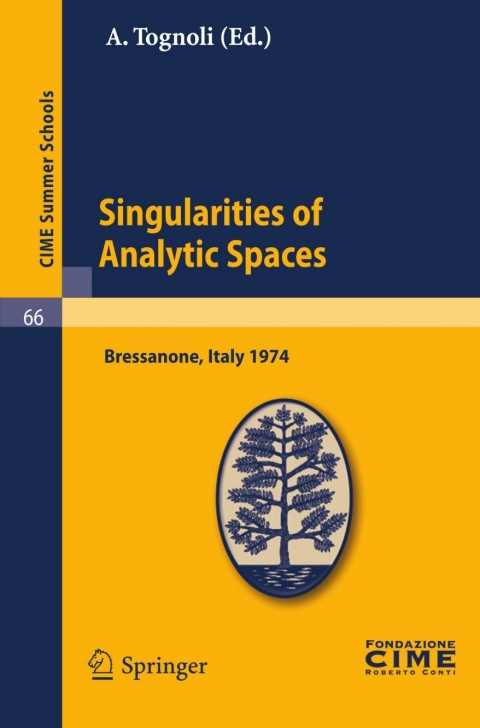 Cover image for book Singularities of Analytic Spaces
