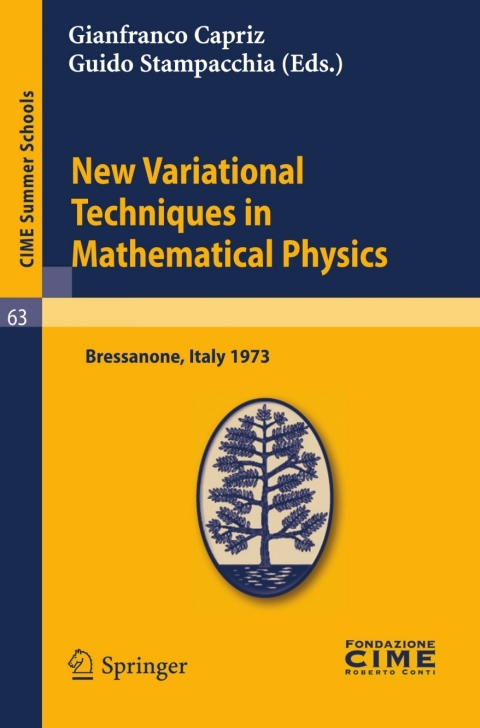 Cover image for book New Variational Techniques in Mathematical Physics
