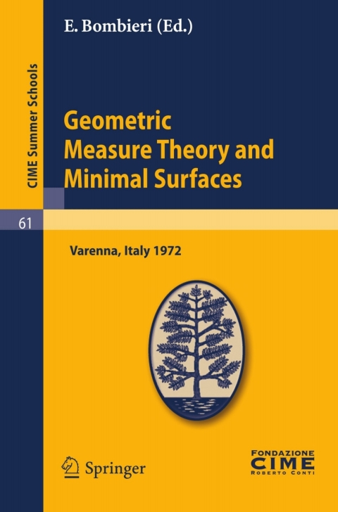 Cover image for book Geometric Measure Theory and Minimal Surfaces