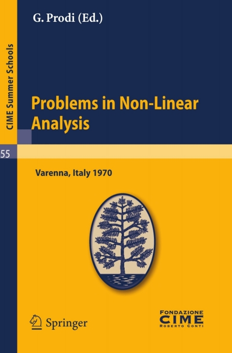 Cover image for book Problems in Non-Linear Analysis