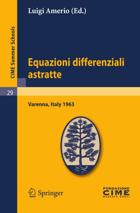 Cover image for book Equazioni differenziali astratte