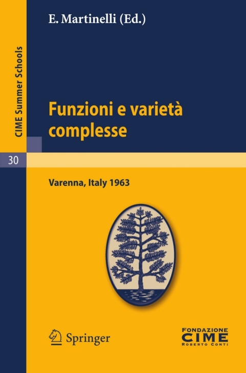 Cover image for book Funzioni e varietà complesse