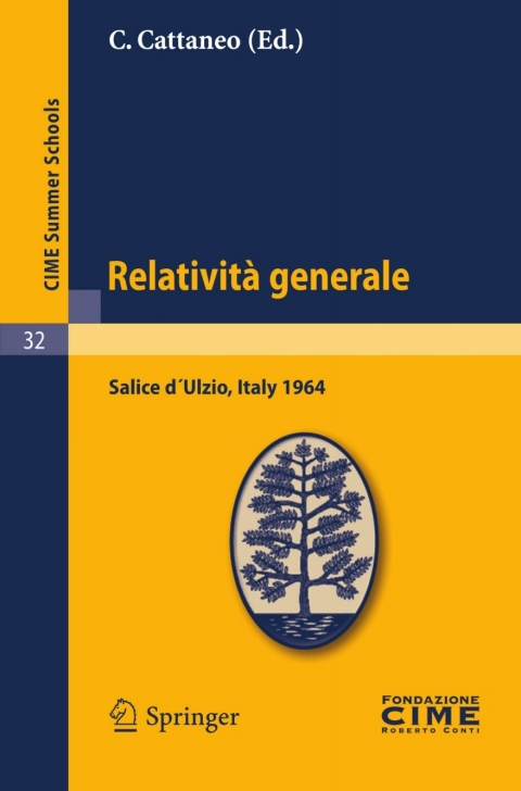 Cover image for book Relatività generale