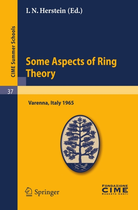 Cover image for book Some Aspects of Ring Theory