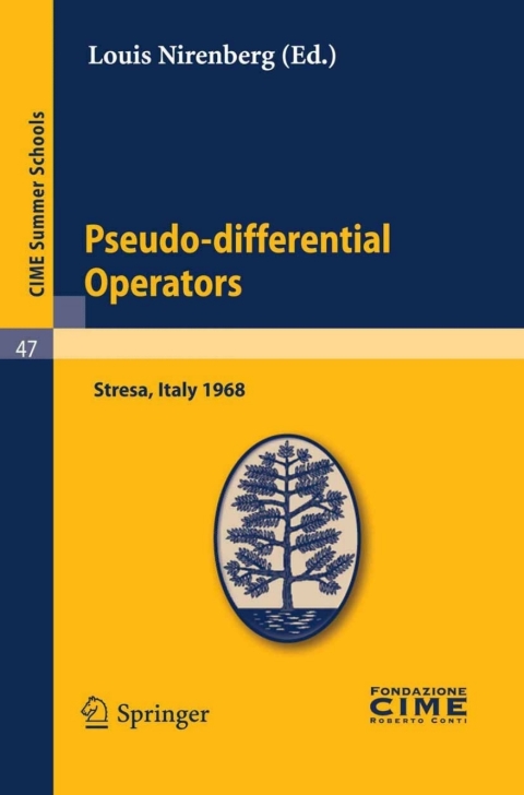 Cover image for book Pseudo-differential Operators