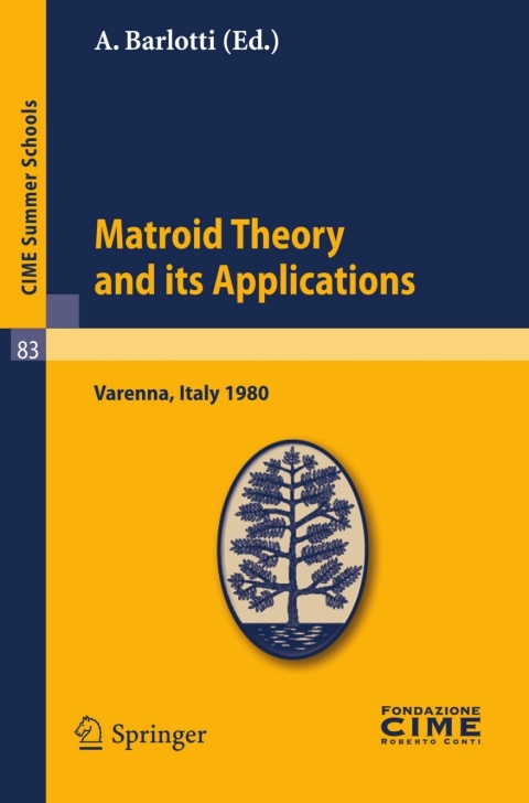Cover image for book Matroid Theory and Its Applications