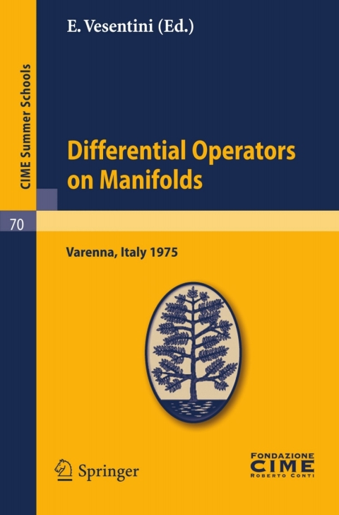 Cover image for book Differential Operators on Manifolds