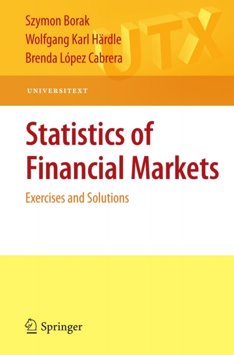 Cover image for book Statistics of Financial Markets