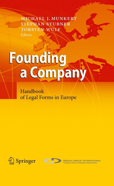 Cover image for book Founding a Company