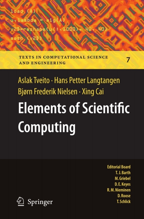 Cover image for book Elements of Scientific Computing