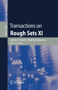 Cover image: Transactions on Rough Sets XI 1st edition 9783642114786