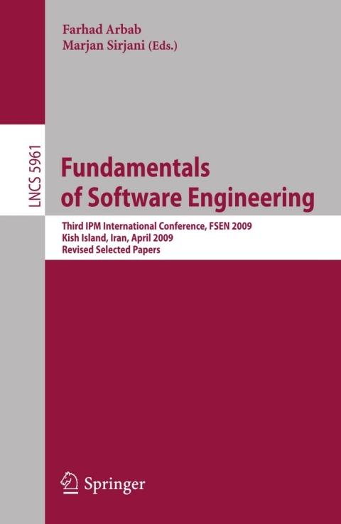 Cover image for book Fundamentals of Software Engineering