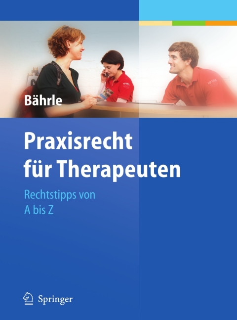 Cover image for book Praxisrecht für Therapeuten