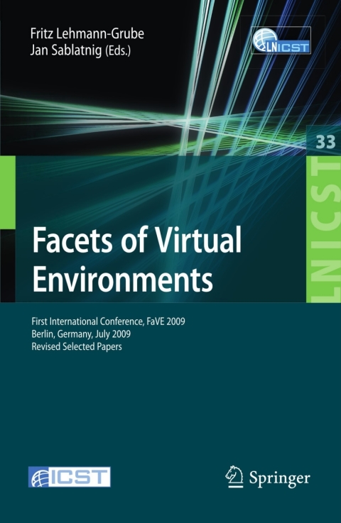 Cover image for book Facets of Virtual Environments