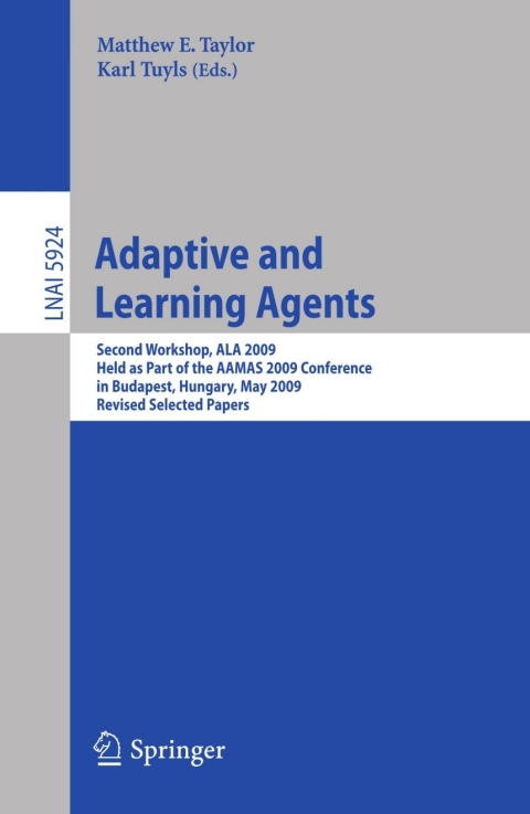Cover image for book Adaptive Learning Agents