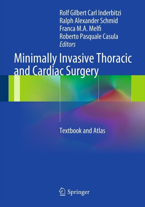 Cover image for book Minimally Invasive Thoracic and Cardiac Surgery