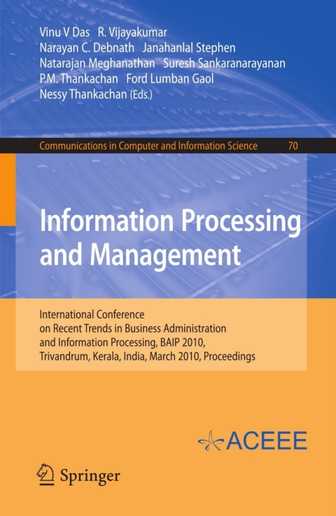 Cover image for book Information Processing and Management