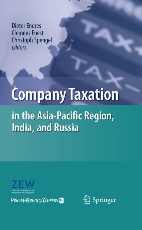 Cover image for book Company Taxation in the Asia-Pacific Region, India, and Russia