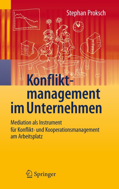 Cover image for book Konfliktmanagement im Unternehmen