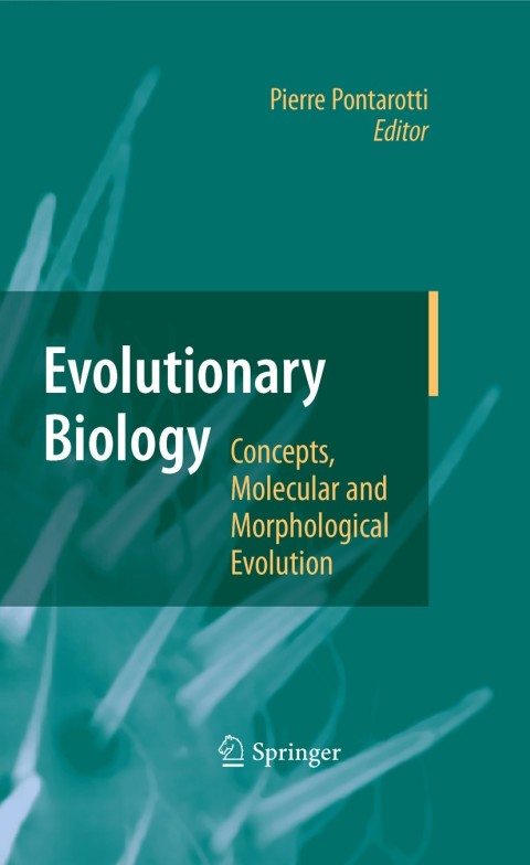 Cover image for book Evolutionary Biology - Concepts, Molecular and Morphological Evolution